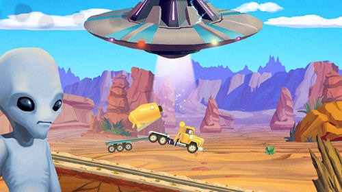 Truck Driving Race US Route 66 Android Game Image 1