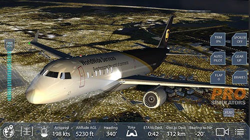 Pro Flight Simulator NY Android Game Image 2