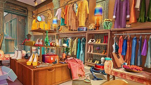 Hidden Objects: Fashion Store Android Game Image 1