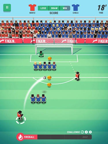 Tiny Striker: World Football Android Game Image 2