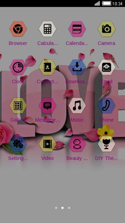 Love CLauncher Android Theme Image 2