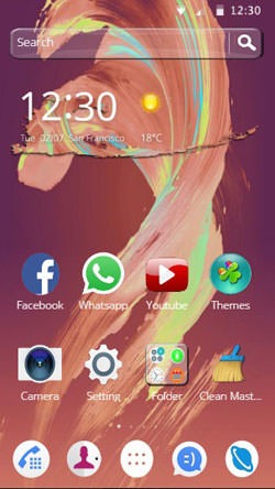 Xperia X CLauncher Android Theme Image 1