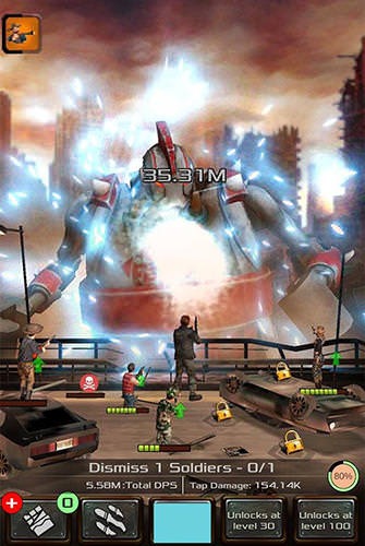 Iron Giants: Tap Robot Games Android Game Image 1
