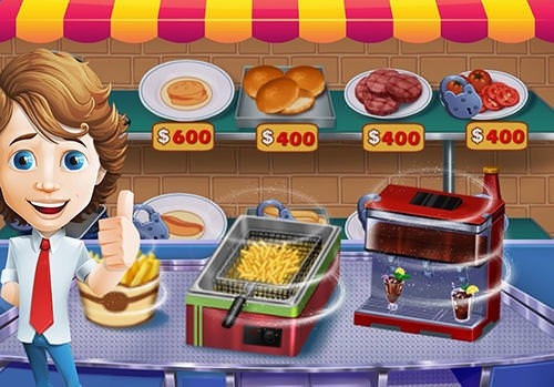 Food Court Fever: Hamburger 3 Android Game Image 2