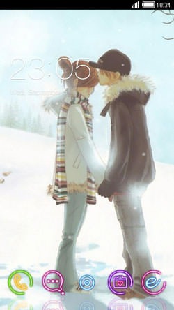 Couple CLauncher Android Theme Image 1