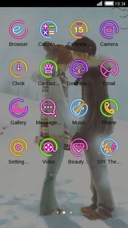 Couple CLauncher Android Theme Image 2