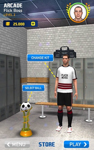 Flick Boss: Freekick Android Game Image 1