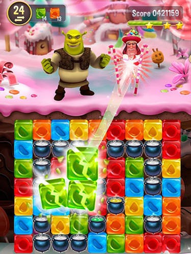 Shrek Sugar Fever Android Game Image 2