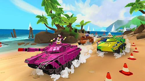 Tank Headz Android Game Image 1