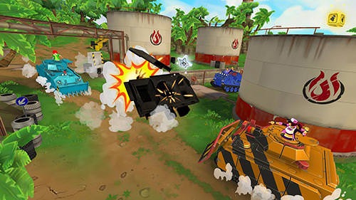Tank Headz Android Game Image 2
