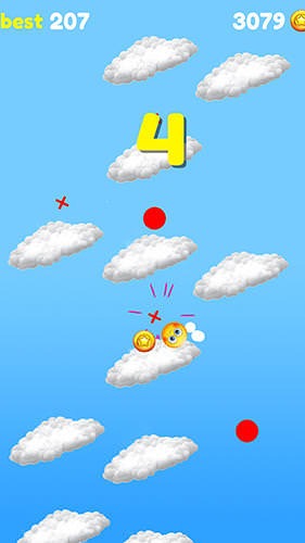 Emoji Sliding: Jumping Down Android Game Image 2
