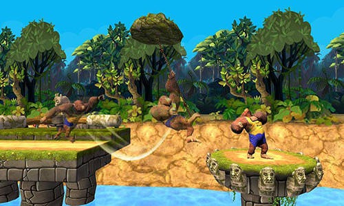 Monkey Stunt Run Android Game Image 1