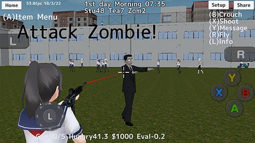 School Girls Simulator Android Game Image 1