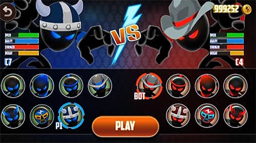 Stickman Warriors: UFB Fighting Android Game Image 1