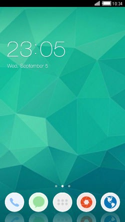 Crystal CLauncher Android Theme Image 1