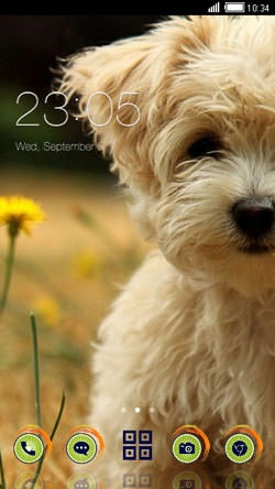 Puppy CLauncher Android Theme Image 1