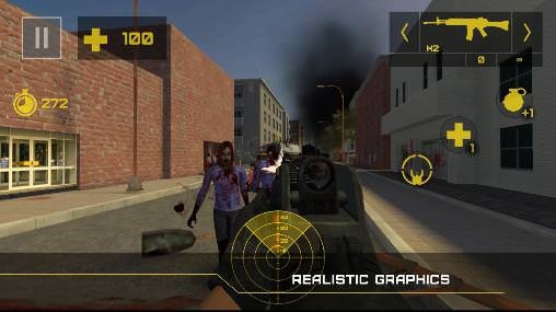 Zombie Defense: Escape Android Game Image 2