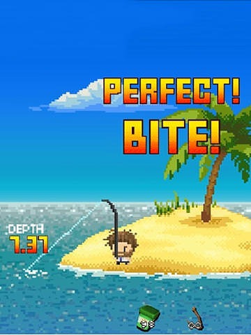 Desert Island Fishing Android Game Image 1