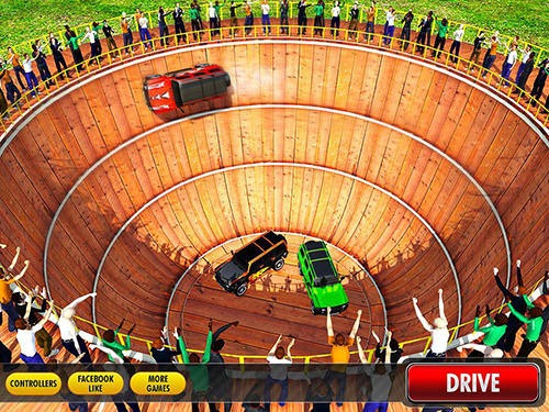 Well Of Death Prado Stunt Ride Android Game Image 2