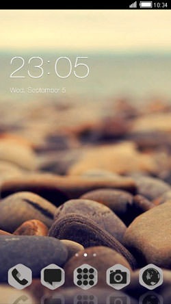 Rocks CLauncher Android Theme Image 1