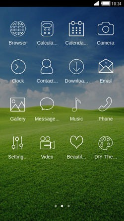 Scenery CLauncher Android Theme Image 2