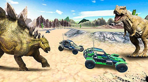 Dino World Car Racing Android Game Image 2