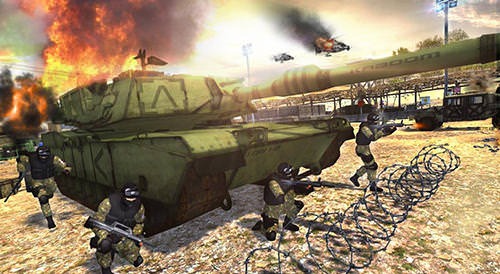 Elite Gunship Strike 3D Android Game Image 2