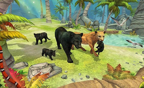 Panther Family Sim Android Game Image 1