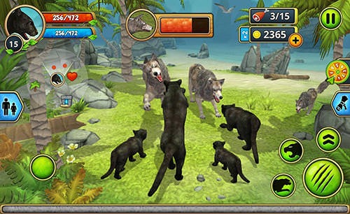 Panther Family Sim Android Game Image 2