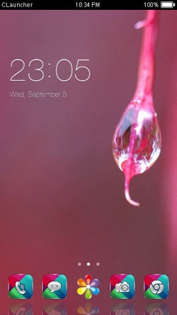 Love CLauncher Android Theme Image 1