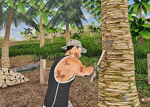Survival Island Warrior Escape Android Game Image 1