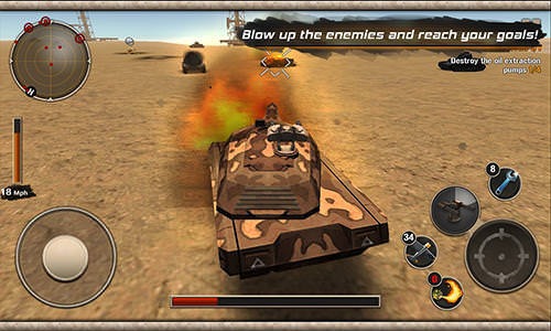 Modern Tank Force: War Hero Android Game Image 1
