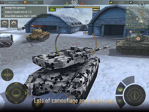 Grand Tanks: Tank Shooter Game Android Game Image 1