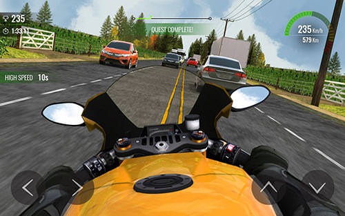 Moto Traffic Race 2 Android Game Image 1