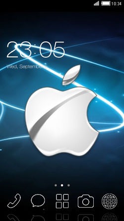 Apple CLauncher Android Theme Image 1