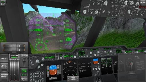Turboprop Flight Simulator 3D Android Game Image 1