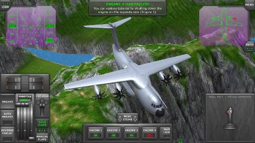 Turboprop Flight Simulator 3D Android Game Image 2