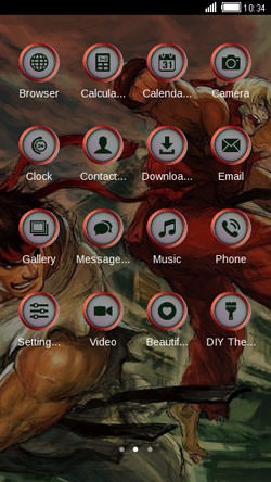 Street Fighter CLauncher Android Theme Image 2