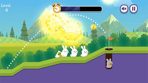 Bunny Golf Android Game Image 1