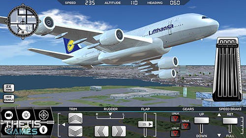 Flight Simulator 2017 Flywings Android Game Image 1
