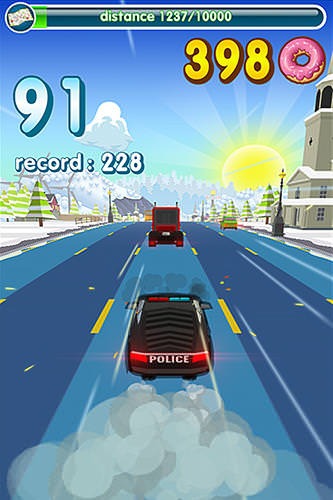 Hunger Cops: Race For Donuts Android Game Image 1
