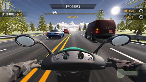Motorcycle Racing Android Game Image 1
