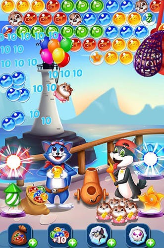 Tomcat Pop: Bubble Shooter Android Game Image 1