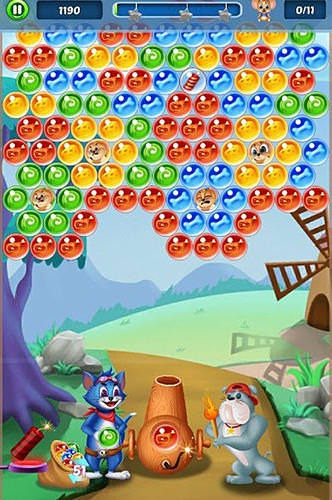 Tomcat Pop: Bubble Shooter Android Game Image 2