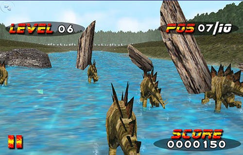 Jurassic Race Android Game Image 1
