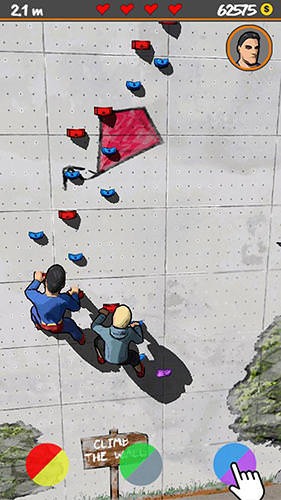 Climb The Wall Android Game Image 2