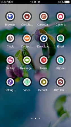 Color Beauty CLauncher Android Theme Image 2