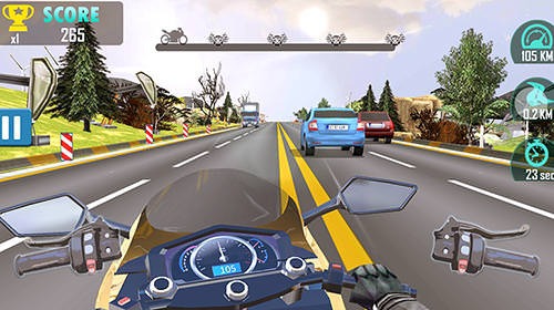 Moto Racing: Traffic Rider Android Game Image 1