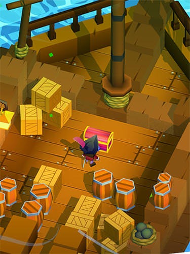 Blocky Pirates Android Game Image 1