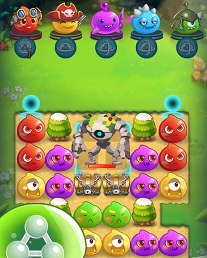 Angry Slime: New Original Match 3 Android Game Image 1